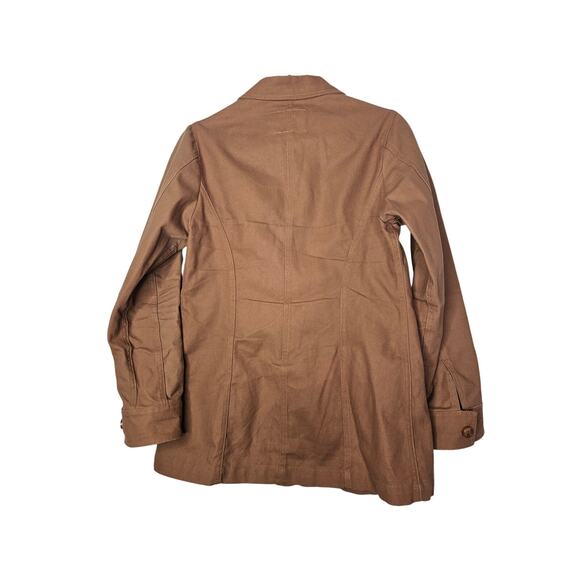 Tradlands S Poor Porker Khaki Brown Robyn Jacket Cotton Gorpcore Chore Barn - Picture 2 of 5